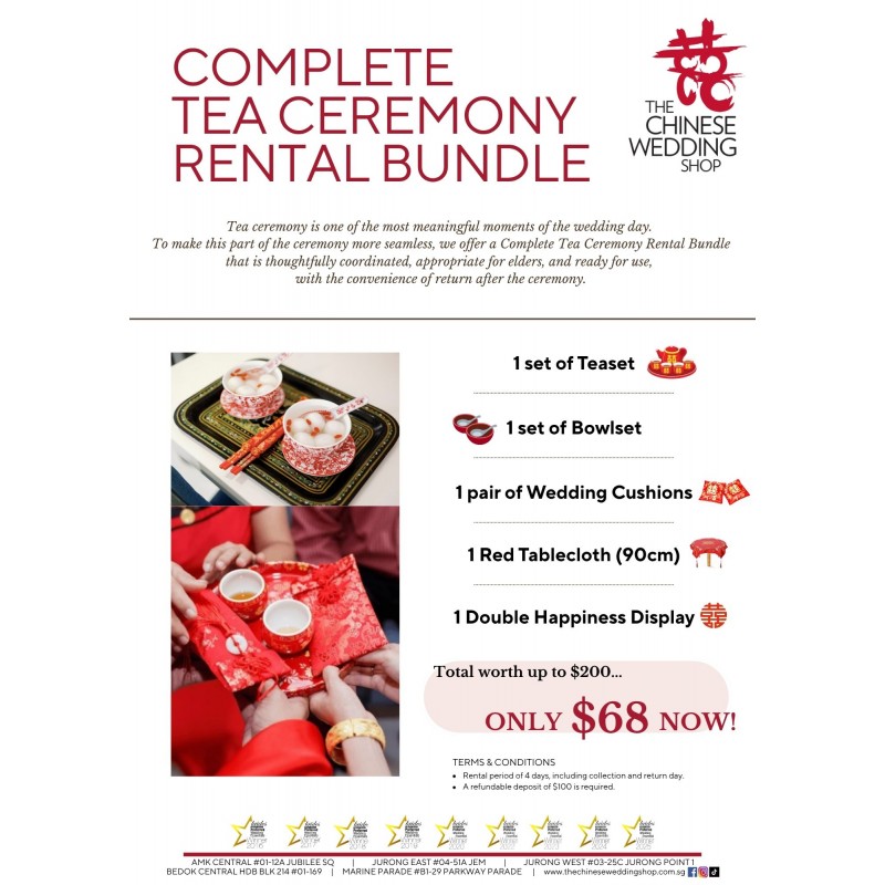TR1 Complete Tea Ceremony Rental Bundle