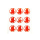 ST39 Double Happiness Stickers